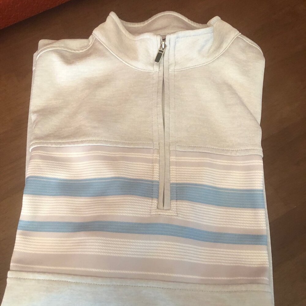 Pebble Beach Men's Quarter-Zip Pullover - Large